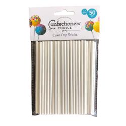 Cake Pop Sucker Sticks 4 1/2" pkg of 50 by Confectioners Choice