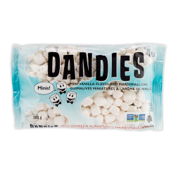 Mini White Vanilla Flavoured Vegan Marshmallows - 283g