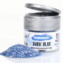 Dark Blue Diamond Dust Edible Glitter - by The Sugar Art