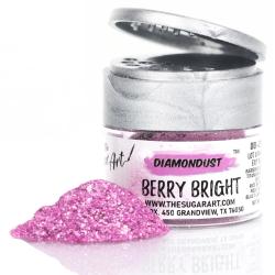 Berry Bright Diamond Dust Edible Glitter - by The Sugar Art