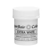 White Extra Sugarflair Spectral Concentrated Paste Colour