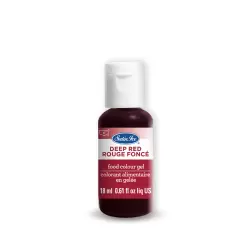 Deep Red Food Colour Gel 0.61 oz by Satin Ice