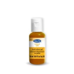 Gold Food Colour Gel 0.61 oz by Satin Ice