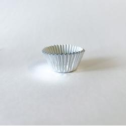 Mini Silver Foil Cupcake Liner - pkg of 500