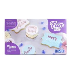 Fun Fonts - Cupcakes and Cookies Stamping Set by PME