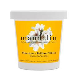 Marzipan Brilliant White by Mandelin - 1 lb