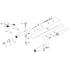 Neo Airbrush Replacement Nozzle