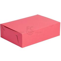 14X10X4 Strawberry (1/4 Sheet) Cake Box
