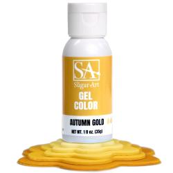 Autumn Gold Gel Color - 1 oz by The Sugar Art