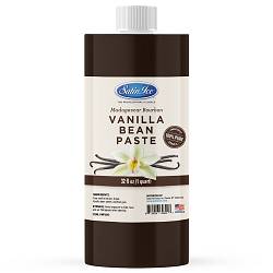 Madagascar Bourbon Vanilla Bean Paste 32oz (946ml) by Satin Ice