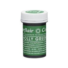 Holly Green Sugarflair Spectral Concentrated Paste Colour