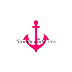 Anchor Cookie Stencil - The Cookie Countess