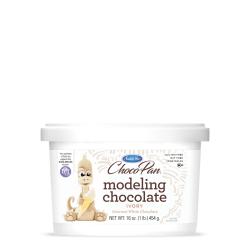 Choco-Pan by Satin Ice Ivory Modeling Chocolate - 454g (1 lb)