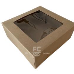 6.25x6.25x3.375 Cookie and Treat Box - Case of 200