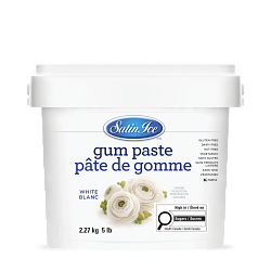 Satin Ice White Gumpaste 2.27 kg (5 lbs)