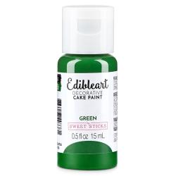 Green 15mL - Edibleart Paint by Sweet Sticks