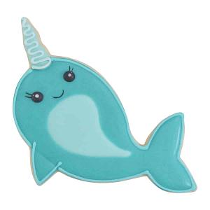 Narwhal Cookie Cutter - 4.5" 300