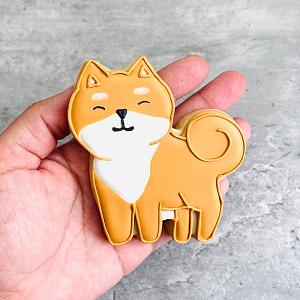 Fluffy (shiba inu) Dog Cookie Cutter - 3.5" 300