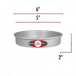 Round Cake Pan by Fat Daddio's 5" x 2" 300