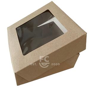 6.25x6.25x3.375 Cookie and Treat Box - Case of 200 300