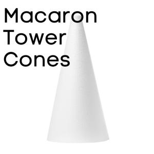 Macaron tower cones