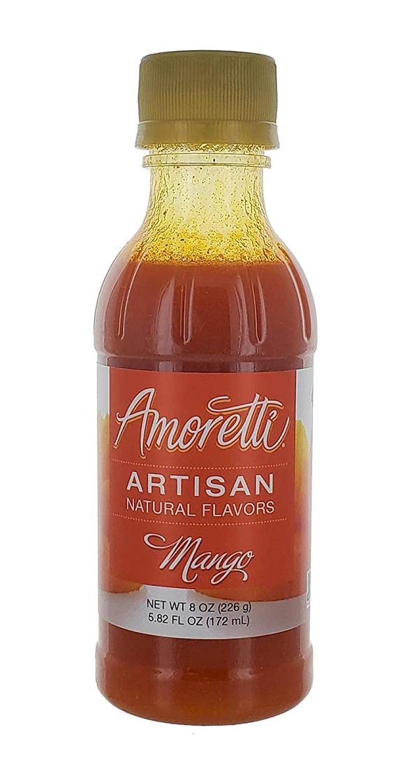 Mango Artisan Natural Flavor by Amoretti - 8 oz (226g) 600