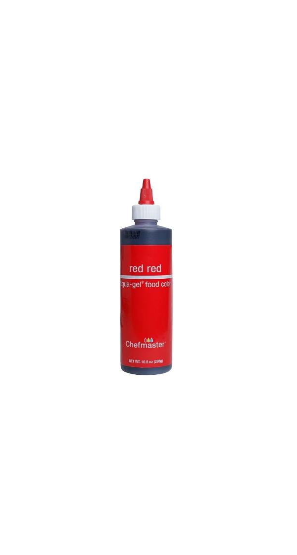 Red Red 10.5 oz Liqua-Gel Food Color by Chefmaster 600