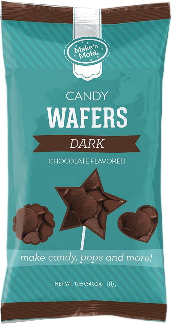 Dark Chocolate Candy Wafers - 16 oz 600