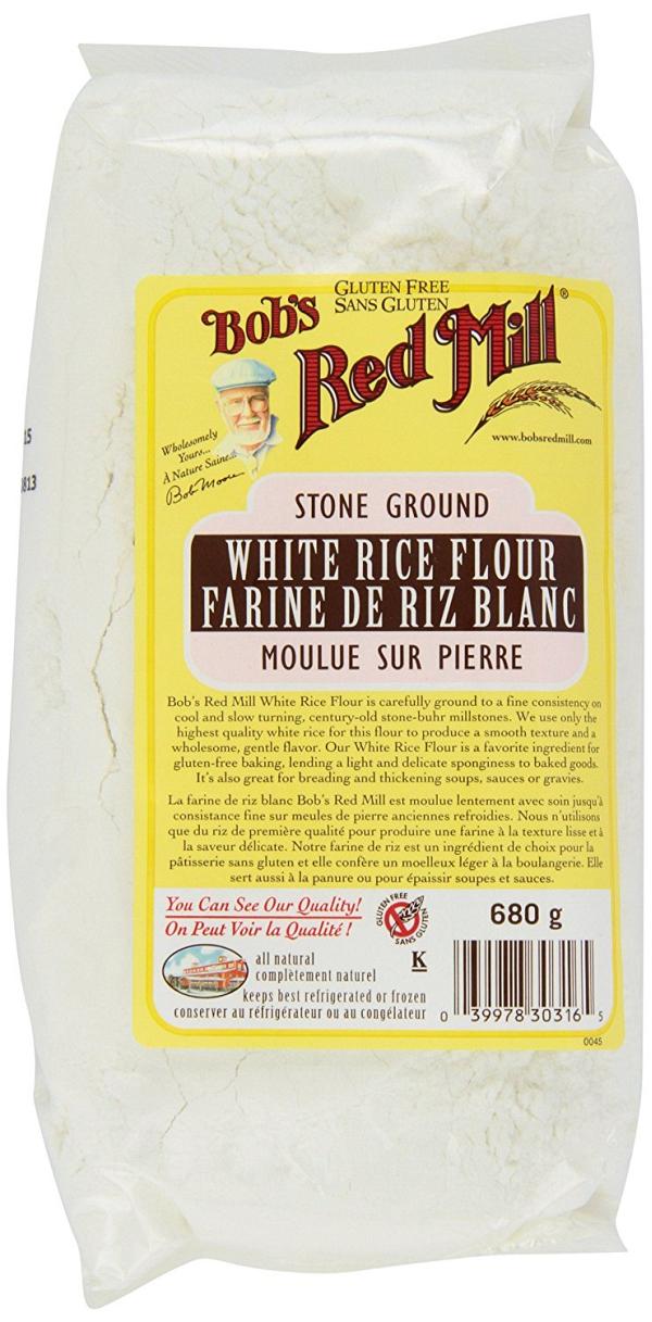 Gluten Free White Rice Flour by Bob's Red Mill - 680g 600