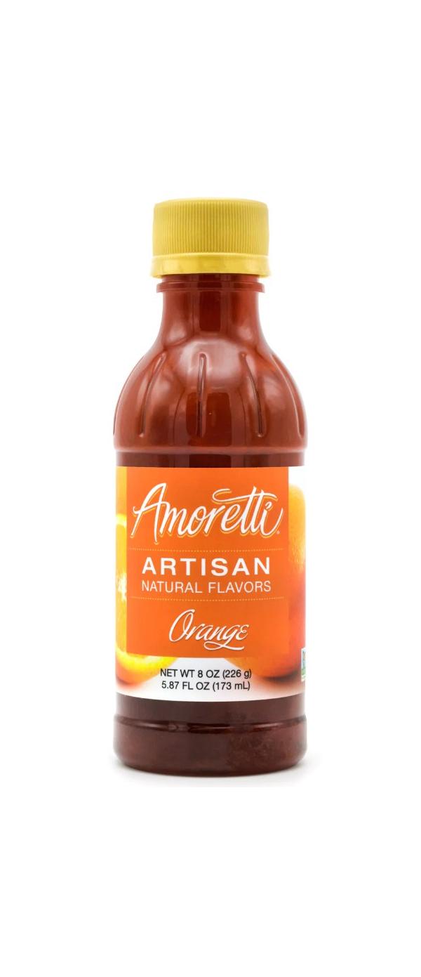 Orange Artisan Natural Flavor by Amoretti - 8 oz (226g) 600