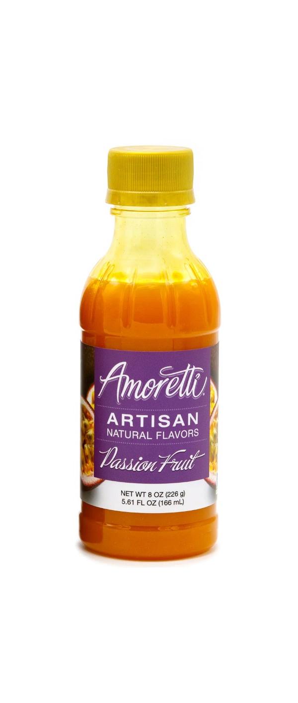 Passion Fruit Artisan Natural Flavor by Amoretti - 8 oz (226g) 600