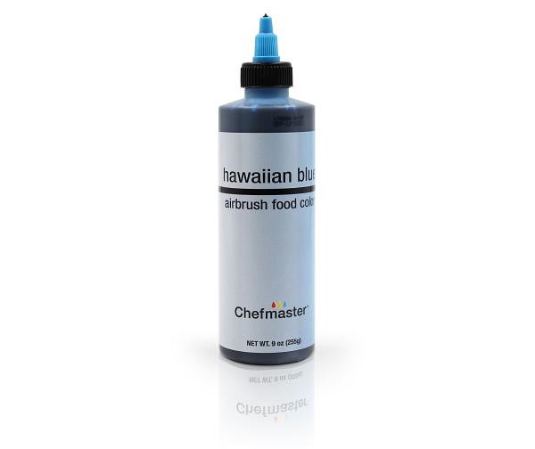 Hawaiian Blue 9 oz Airbrush Color by Chefmaster 600