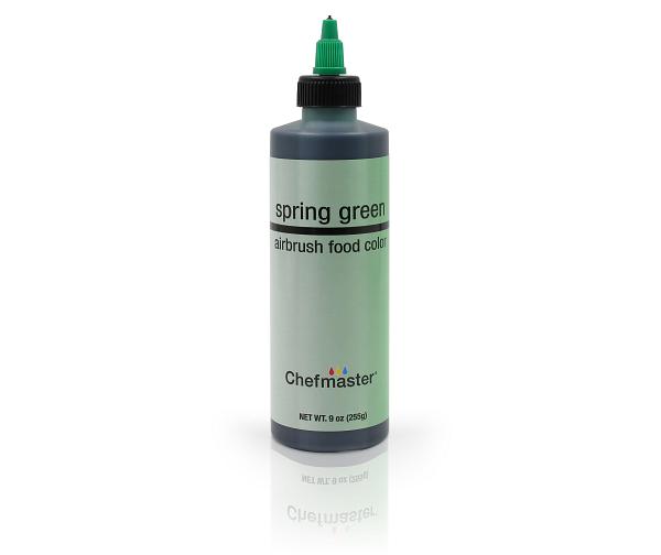 Spring Green 9 oz Airbrush Color by Chefmaster 600