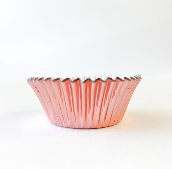 Rose Gold Foil Cupcake Liners - 2" Base 1 1/4" Wall. Package of 500 600