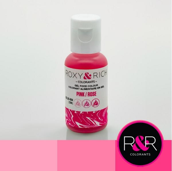 Pink Coloring Gel 20ml - by Roxy & Rich 600