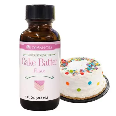 Cake Batter Flavor - 1 oz by Lorann 600