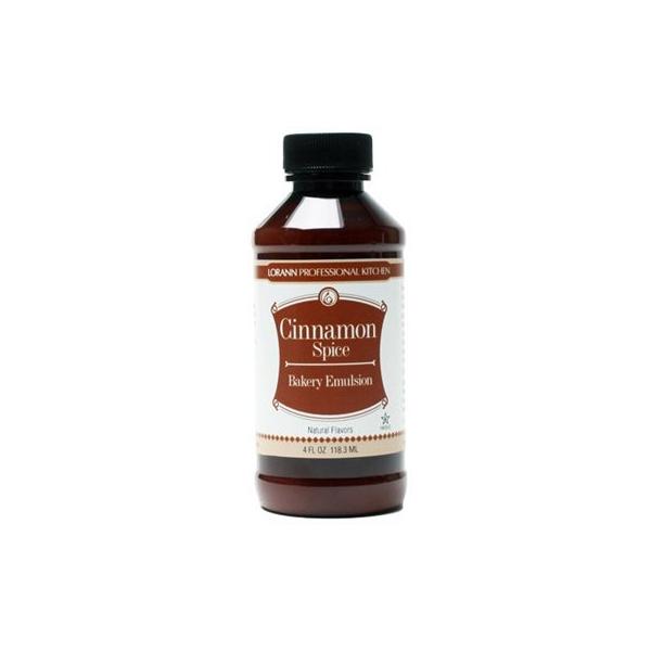 Cinnamon Spice Bakery Emulsion - 4 oz by Lorann Oils 600