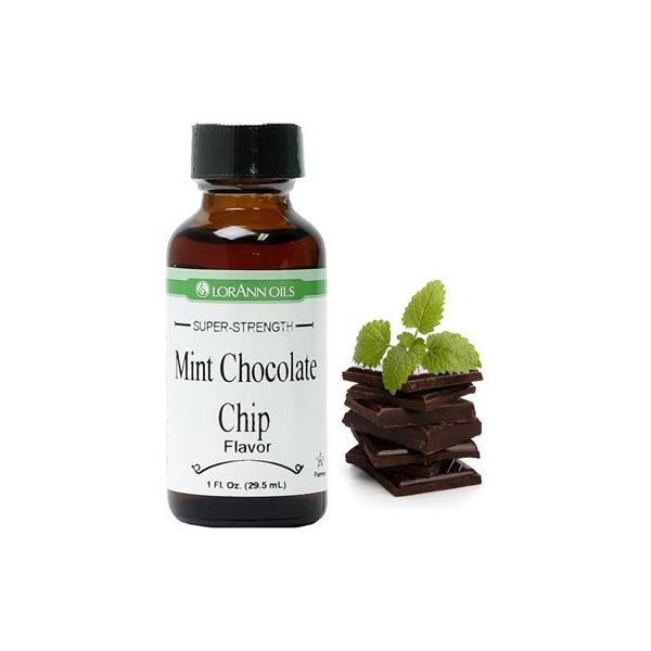 Mint Chocolate Chip Flavor - 1 oz by Lorann 600