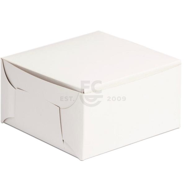 10X10X5 White Cake Box