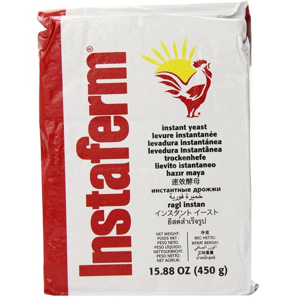 Lallemand Instaferm RED Instant Yeast - 450 Grams (1 lb)