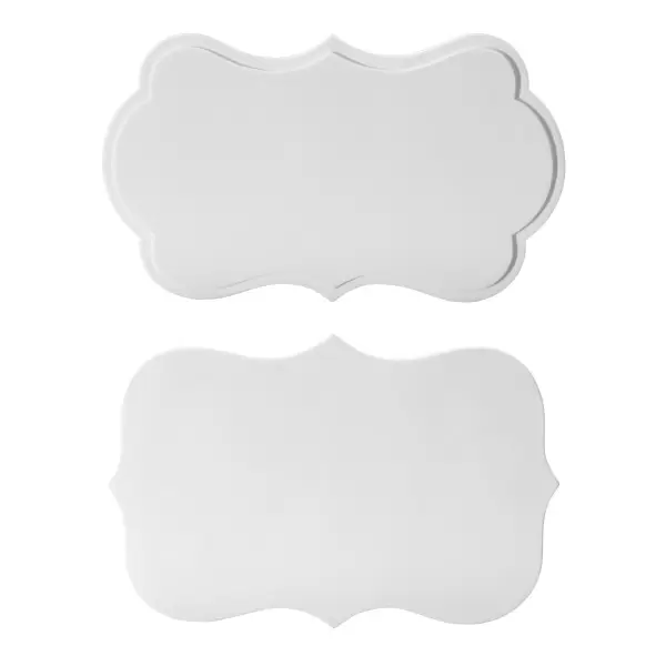 Gumpaste Plaques - pack of 6 600