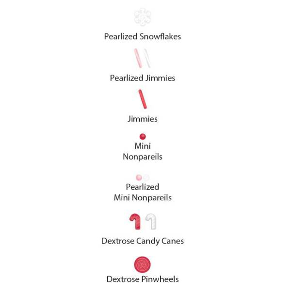 Candy Cane Lane Sprinkle Mix by Wilton 2
