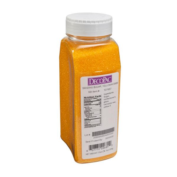 Yellow Sanding Sugar - 33 oz 600