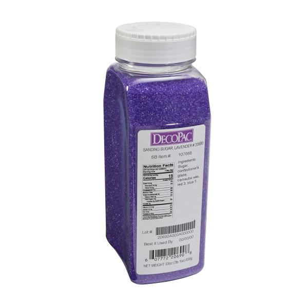 Lavender Sanding Sugar - 33 oz