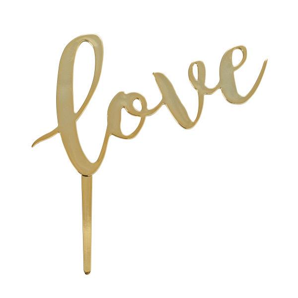 Love Cake Topper Pic - Pack of 6 600