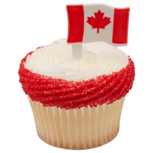 Canadian Flag DecoPic - Pack of 144 600