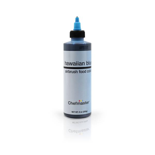 Hawaiian Blue 9 oz Airbrush Color by Chefmaster