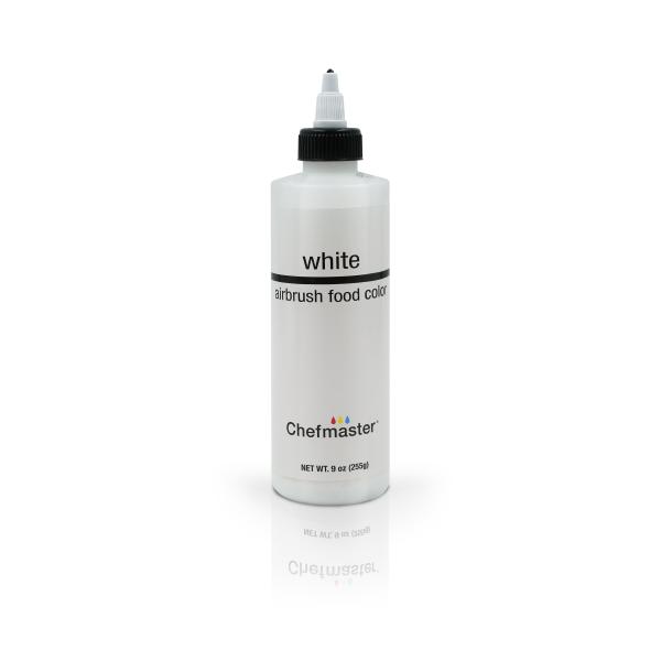 White 9 oz Airbrush Color by Chefmaster