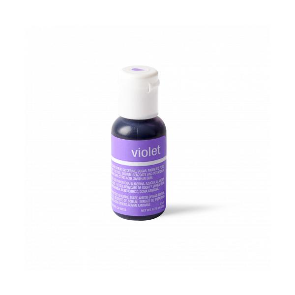 Violet 0.7 oz Liqua-Gel Food Color by Chefmaster 600