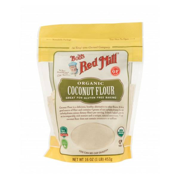 Gluten Free Organic Coconut Flour by Bob\'s Red Mill - 453g